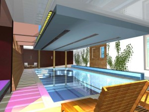 Unutarnji bazen 3D
